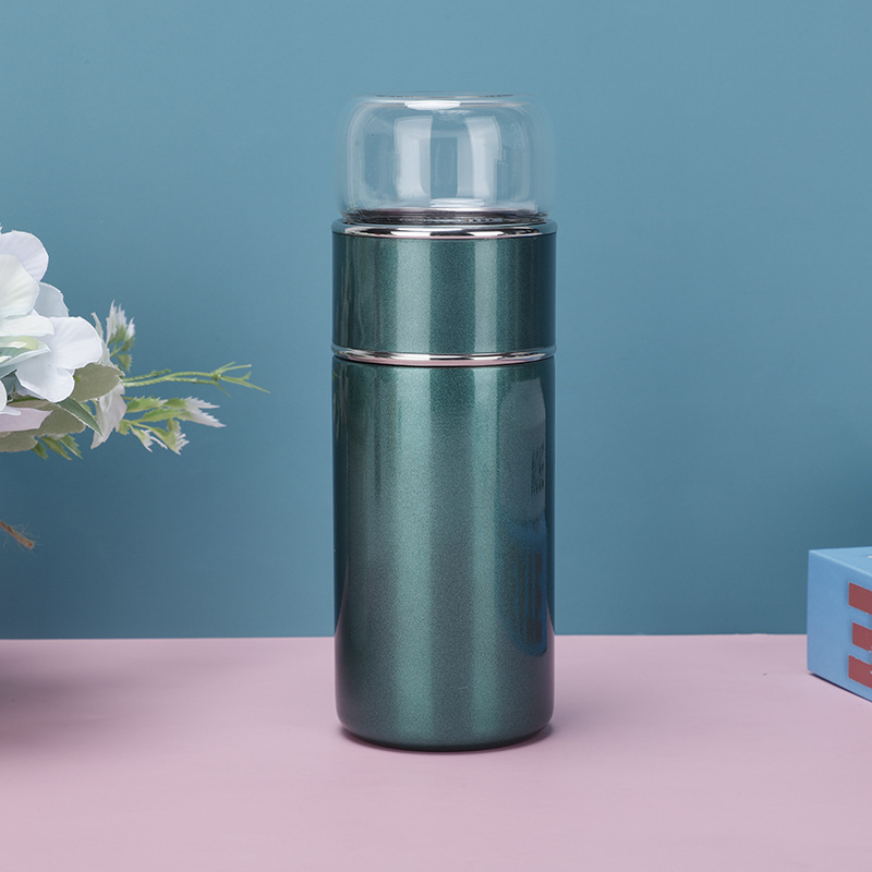 Venta caliente transfronteriza nueva separación de té 304 taza de té creativo multifuncional taza de regalo de oficina