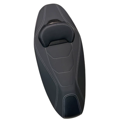 Haojue Uhr Regular Model Leather Seat Cushion Motorcycle Seat Assembly Modified Seat Breathable and Comfortable (Motorcycle cushion) - haojue-uhr150-reduced-4cm-without-words-black