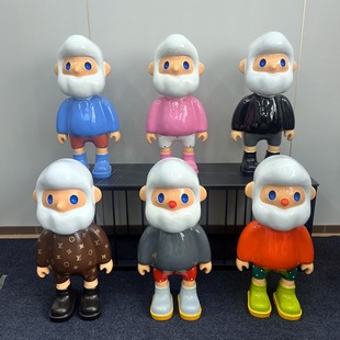 Trendy Bob High-End Large Floor-Standing Ornament Piggy Bank Cartoon Home Decoration Tv Cabinet Trendy Decoration