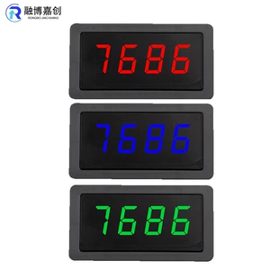 0.56inch High Precision Digital Tube Speed Meter Tachometer Dc8-24V Dc Tachometer with Hall Sensor