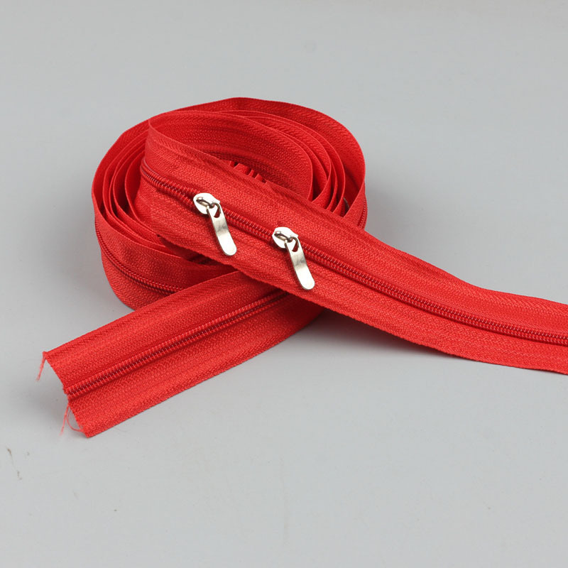 被罩拉链不带挡-红色