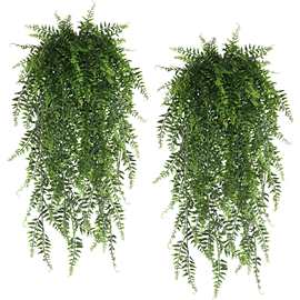仿真植物波斯草壁挂绿植藤条人造假花藤蔓婚礼派对装饰摆件批发