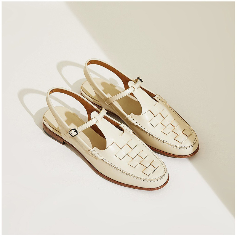 Spanish Niche Vintage Handmade Woven Toe Sandals Women's Roman Shoes Single Shoes Fisherman Shoes Spanish Niche Vintage Handmade Woven Toe Sandals Women's Roman Shoes Single Shoes Fisherman Shoes