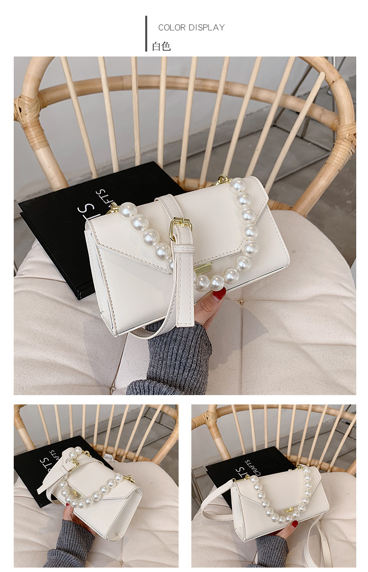 Bolso Cuadrado Simple Pearl display picture 8