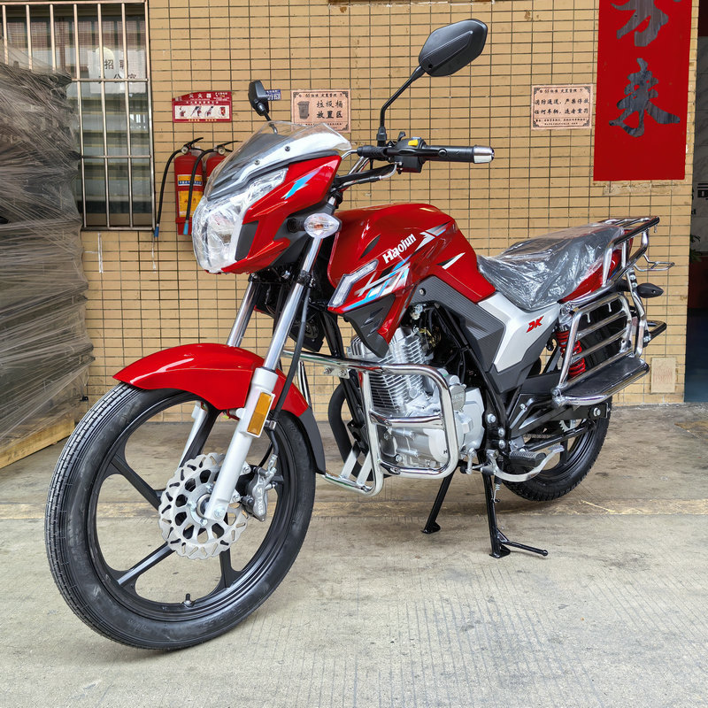 Cross-border DK two-wheel fuel-powered motorcycle, new model, fuel-efficient men's motorcycle, hot-selling in Africa