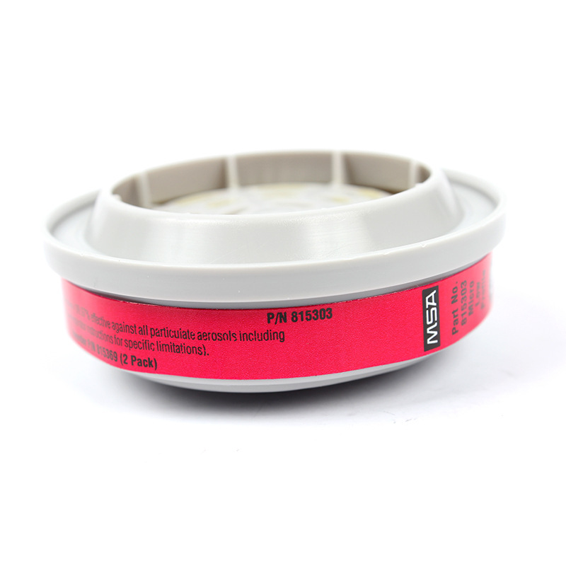 梅思安 815369-CN P100标准型滤片防尘耗材过滤盒面具配件