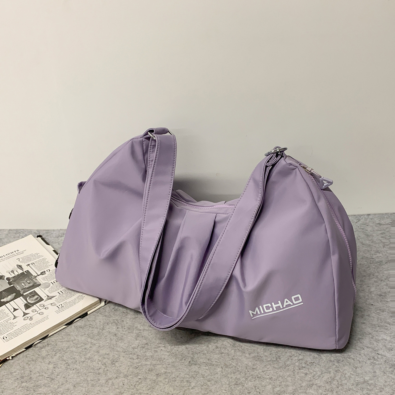 2025 nueva bolsa de equipaje para mujeres bolsa de excursión bolsa deportiva de gran capacidad bolsa de ejercicios bolsa de hombro ligera bolsa al por mayor