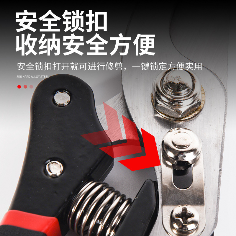 園林果枝ハサミsk5家庭用園芸園林省力修枝剪定花家庭用多機能摘果ハサミ|undefined