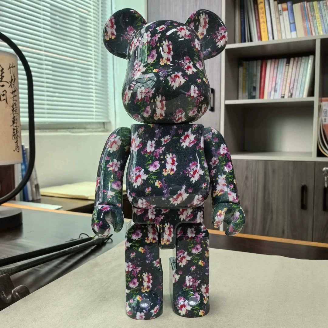 Bearbrick 400% Violent Xiong Fan Gogh — фигура «Подсолнух», кролик, звезда, луна, поверхностный трендовый дизайн