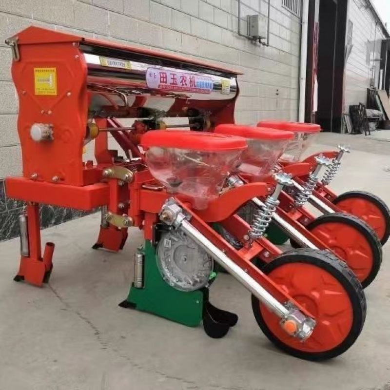悬浮式玉米播种机拖拉机带大豆玉米免耕精量播种机新款玉米点播机