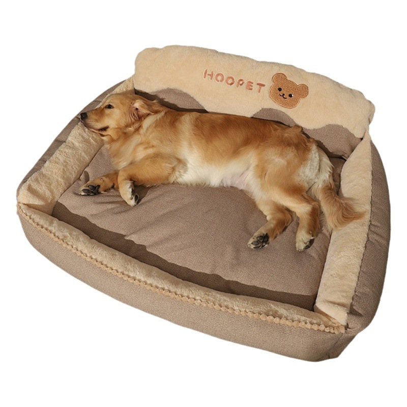 Perrera invierno cálido perro grande Golden Retriever Corgi Four Seasons Universal Pet dormir gato nido extraíble y lavable cama del perro