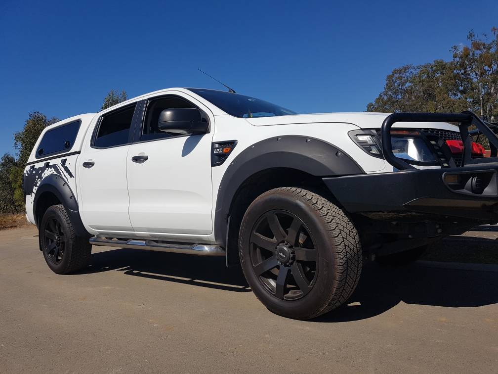 Suitable for Ford Ranger T6/T7/T8 Modified Wheel Arches with Studs, Widened and Thickened Off-Road Style Parts