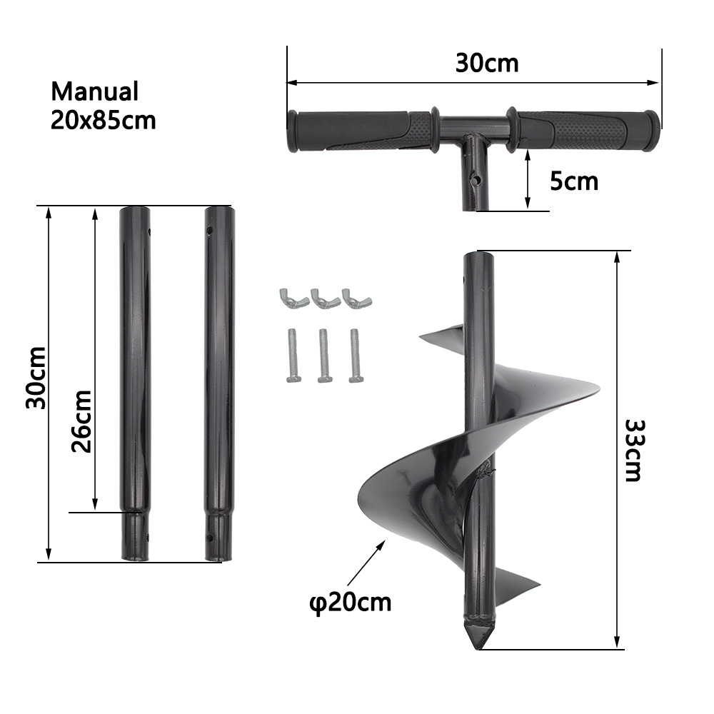 수동 20x85 평평한 삼각형 무게 2.0kg
