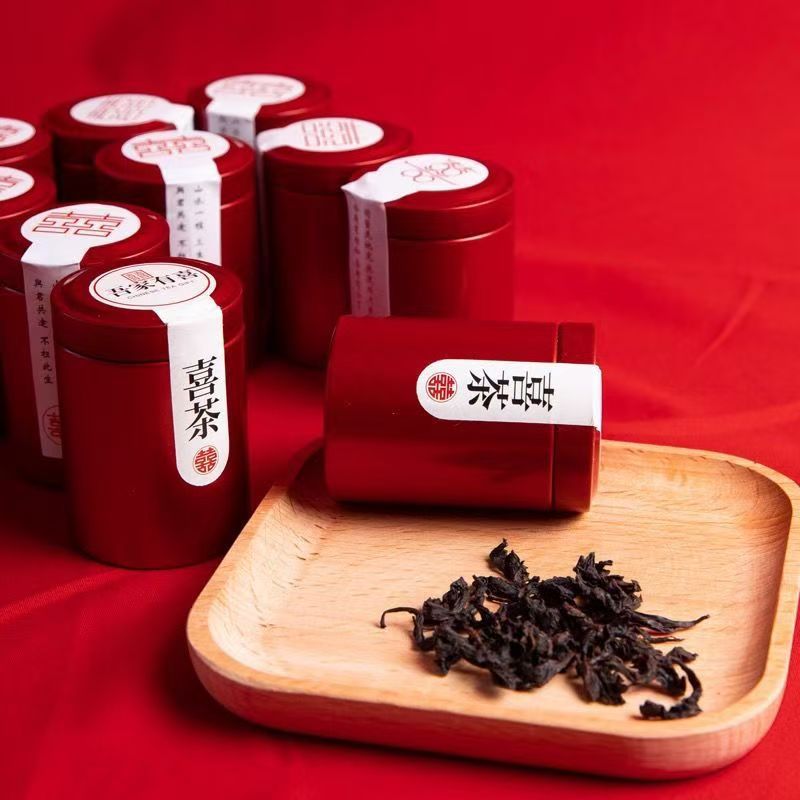 Da Hong Pao Mini Tea Gift Jar 5g Bagged Oolong Wedding Favor for Bridesmaids and Guests specifications
