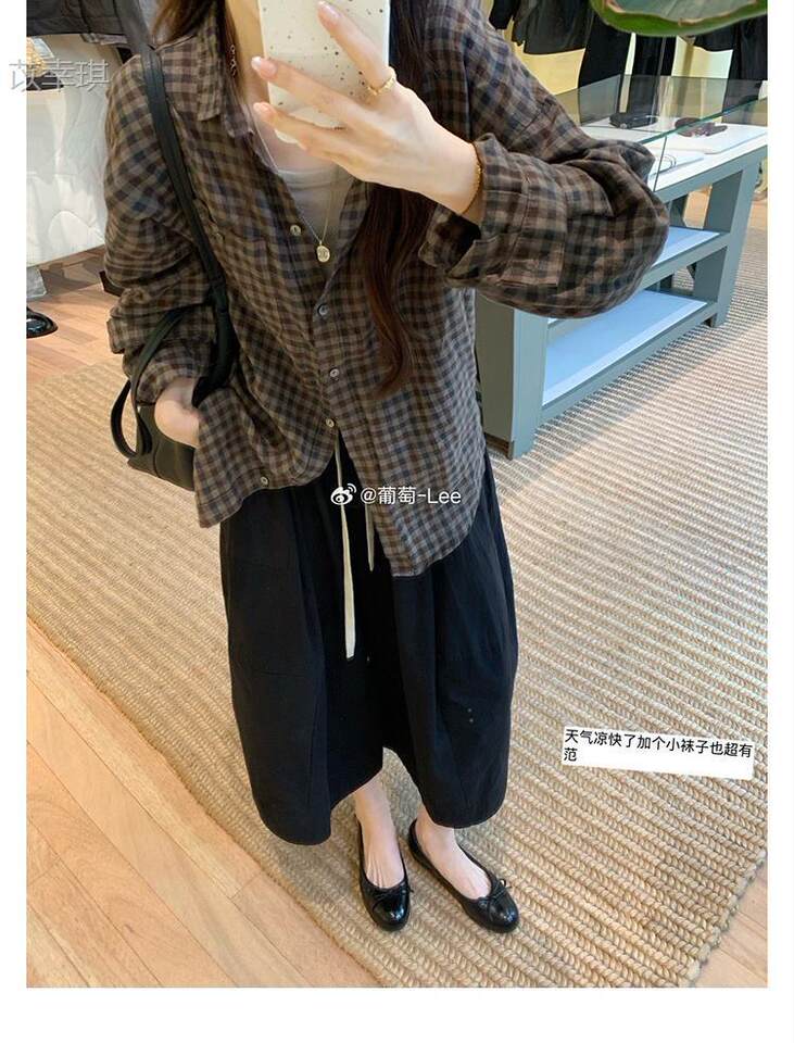 Giày búp bê nữ da thật mũi tròn đính nơ cổ nông phong cách Mary Jane cổ điển, đế bằng — Hàng có sẵn màu đen, Màu trà sữa, hàng có sẵn, Sơn Trà đỏ có sẵn chi tiết 9