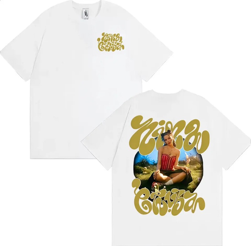 Singer Nina Chuba Album Tour Graphic T-Shirt Unisex Clothing Harajuku 90S Style T-Shirt High Quality