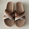 Summer straw slippers for beloved, 2023, gradient, wholesale