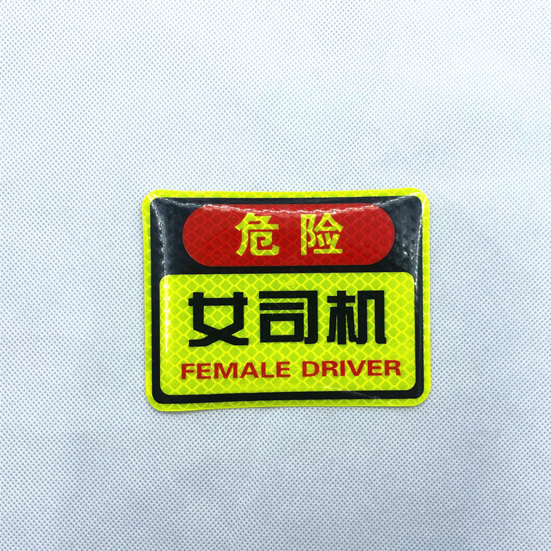 Dangerous female driver 11*8.5