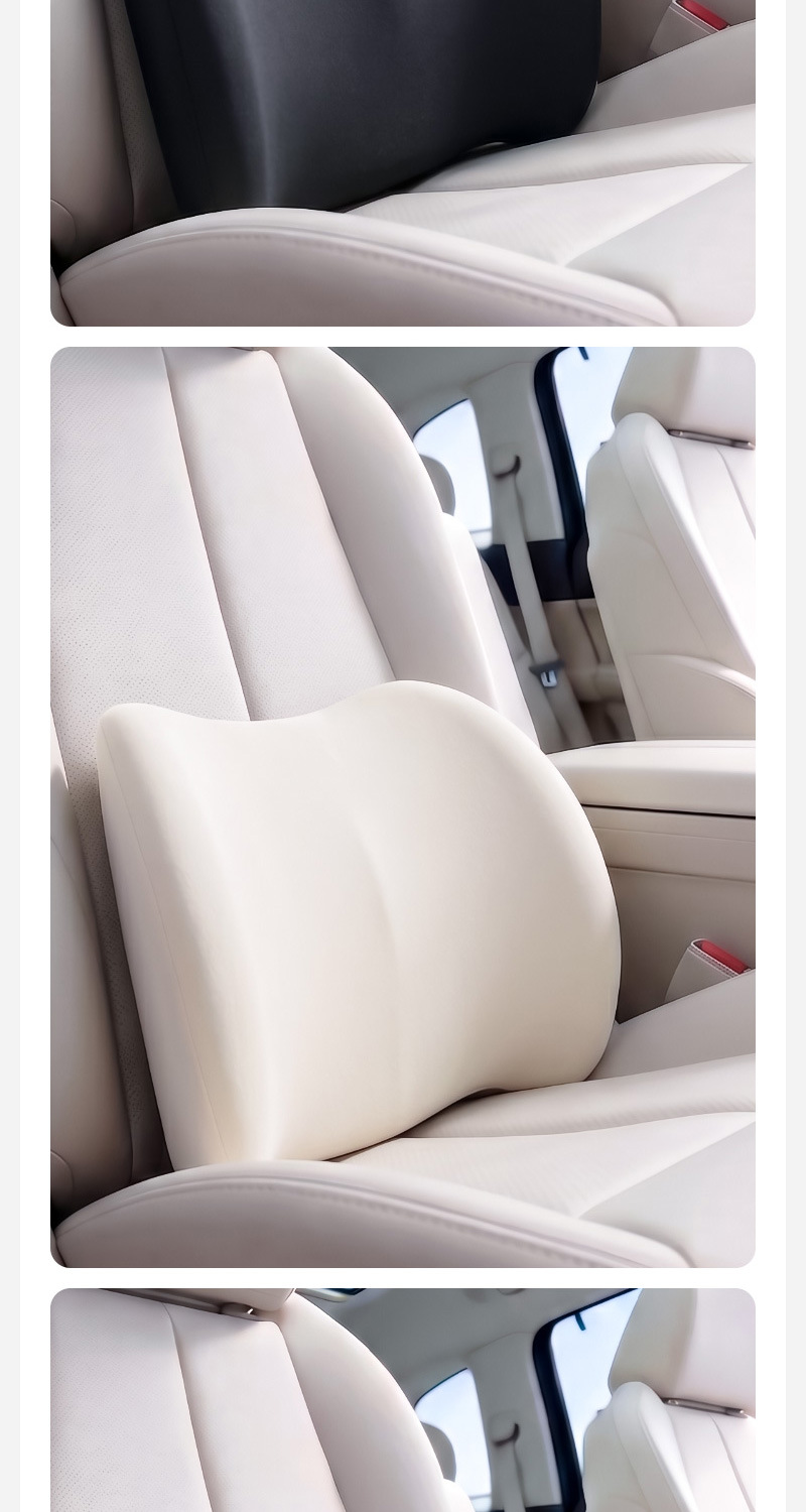 Factory Direct Sales Car Cushion Car Main Driver's Waist Support Seat Lumbar Support Lumbar Support Car Headrest Lumbar Support