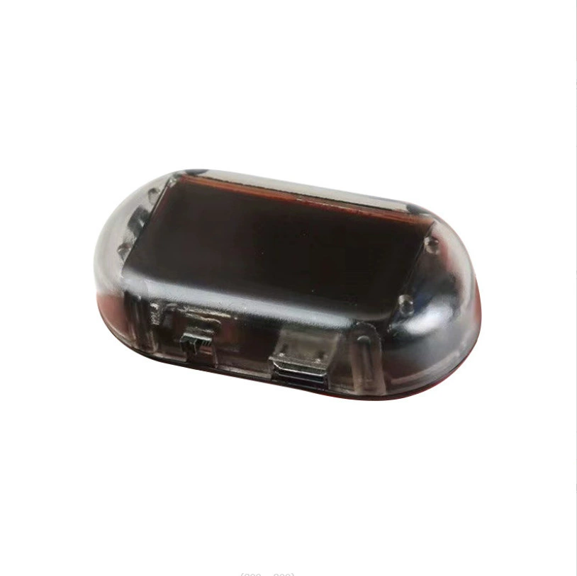 Realistic alarm solar-powered, anti-theft, flashing light