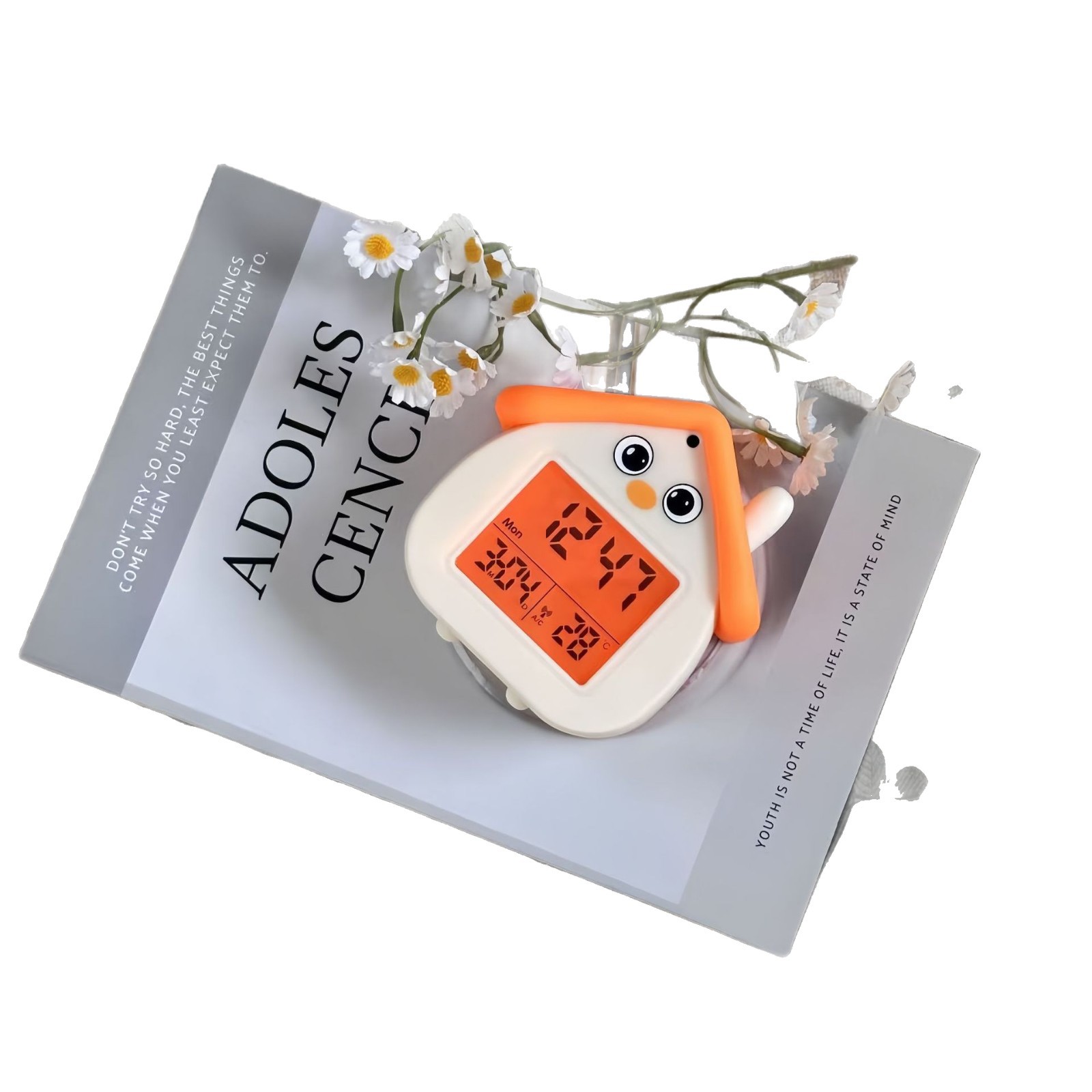 2720 fabricantes de casas calientes voz inteligente despertador de niños aire acondicionado ajustable con tres alarmas AI despertador