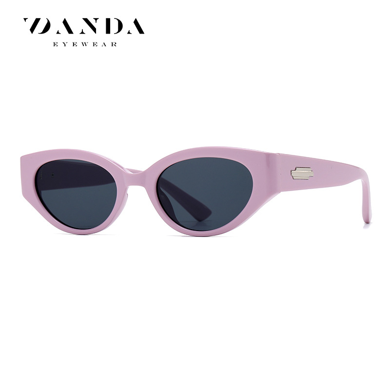 Xiaohongshu mismo GM pequeño marco ojo de gato gafas de sol de verano gafas de protección solar mujer 6502 Hipster Street shot gafas de sol al por mayor