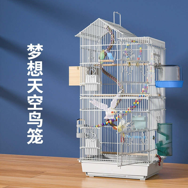Специальная клетка для попугаев Пионы.Special Peony Eight Brother Tiger Living Bird Cage Large Family Luxury Villa Wholesale