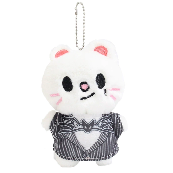 12cm white cat