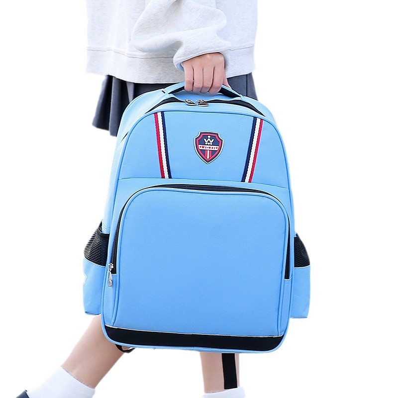 Mochila de estudiantes de primaria y secundaria personalizada logotipo impresa entrenamiento de la institución de tutoría bolsas de reparación para niños jardín de infantes bolsas de hombro ocio image 6