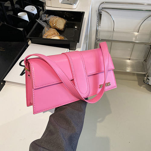 Bags for women  cross-border new trendy long portable small square bag fashionable and versatile single shoulder armpit bag