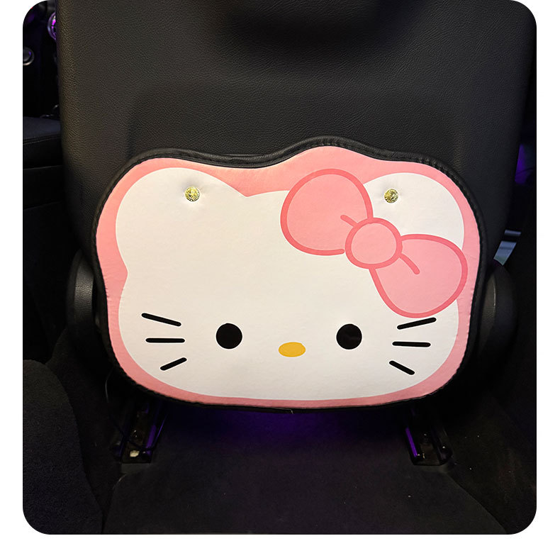 Kt Cat Car Anti-Kick Pad Universal Rear Seat Back Anti-Dirty Protective Pad Car Rear Protective Pad Anti-Wear Pad
