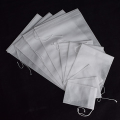 Wholesale non-woven tea bag drawstring filter separator bags herbal medicine bags disposable filter bags