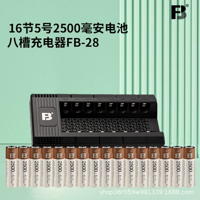 Hibrid akkumulyator batareyaları, 2500Mah 1.2V Flash Light Ccd - no-5-2500-ma-battery-168-slot-charger