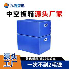 厂家供应中空板周转箱 搬家收纳大容量防潮阻燃折叠中空 板周转箱