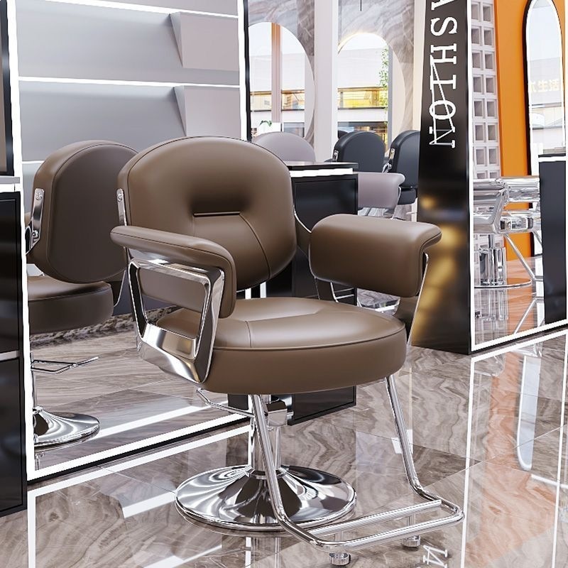Barbería en línea silla de peluquería 26 sillas salón de peluquería especial barbería de moda nueva silla de corte de cabello de alta gama