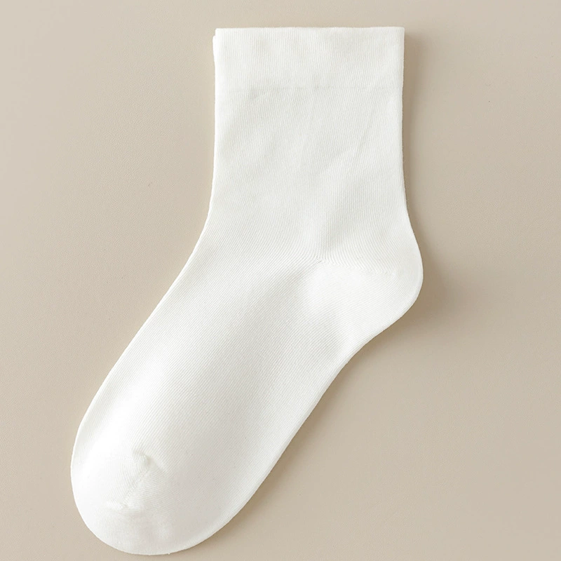 Knee socks (Tide) mid-length cotton for pregnant women, thin breathable loose fit