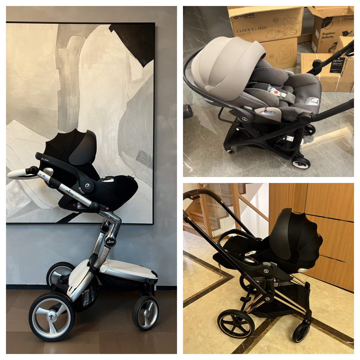 [Brand Source] Cybex Car Baby Basket Cloud T Neonatal Lying Cradle Safety Seat