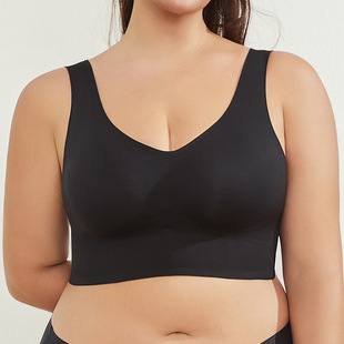 Seven-breasted underwear women's gather-up accessory breasts plus size bra large chest mid-thickness non-steel ring abdomen anti-sagging underwear