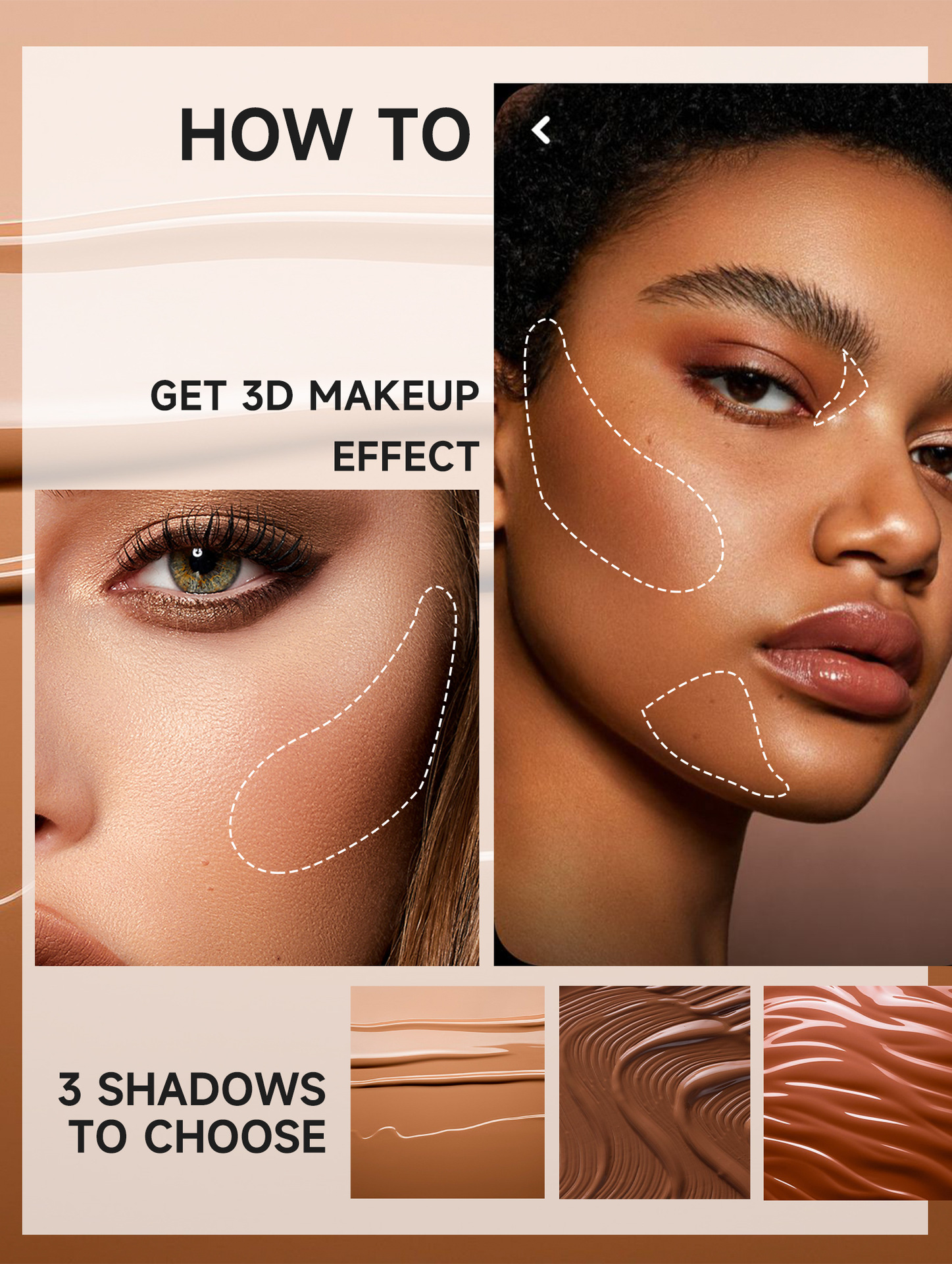 handaiyan Highlighter Contouring Liquid, Han Daiyan Facial Shadow Pearl Brightening Liquid, Cross-border Eyeshadow Liquid from Europe and America undefined