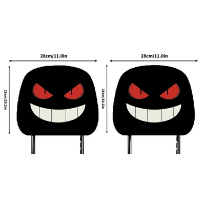 Elastic Personalized Car Interior Car, Universal seat cover - 09-double-sided-printing-1pc-26cm28cm
