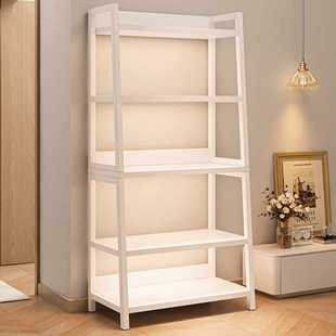 ✅ Bookshelf Floor-Standing Iron Storage Rack Simple Reading Rack Living Room Wall Bookcase Display Rack Children's Book Storage