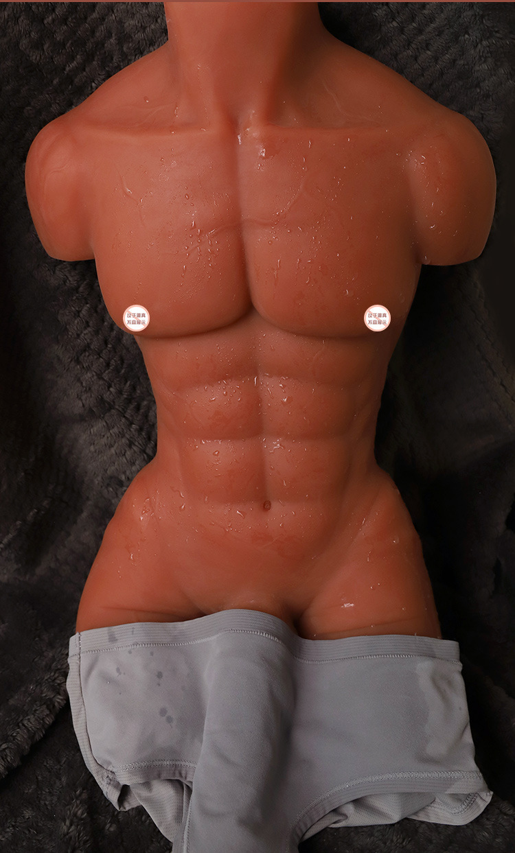 TPE Half-Body Adult Doll Mold in Brown for Women — detail image 25