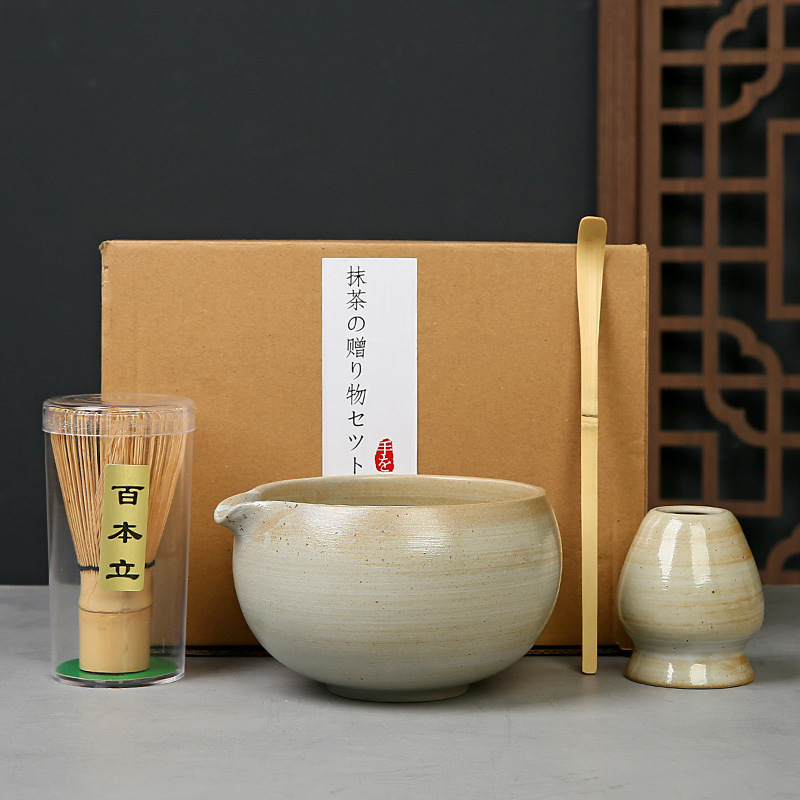 Cepillo de té de matcha de 100 centavos de matcha