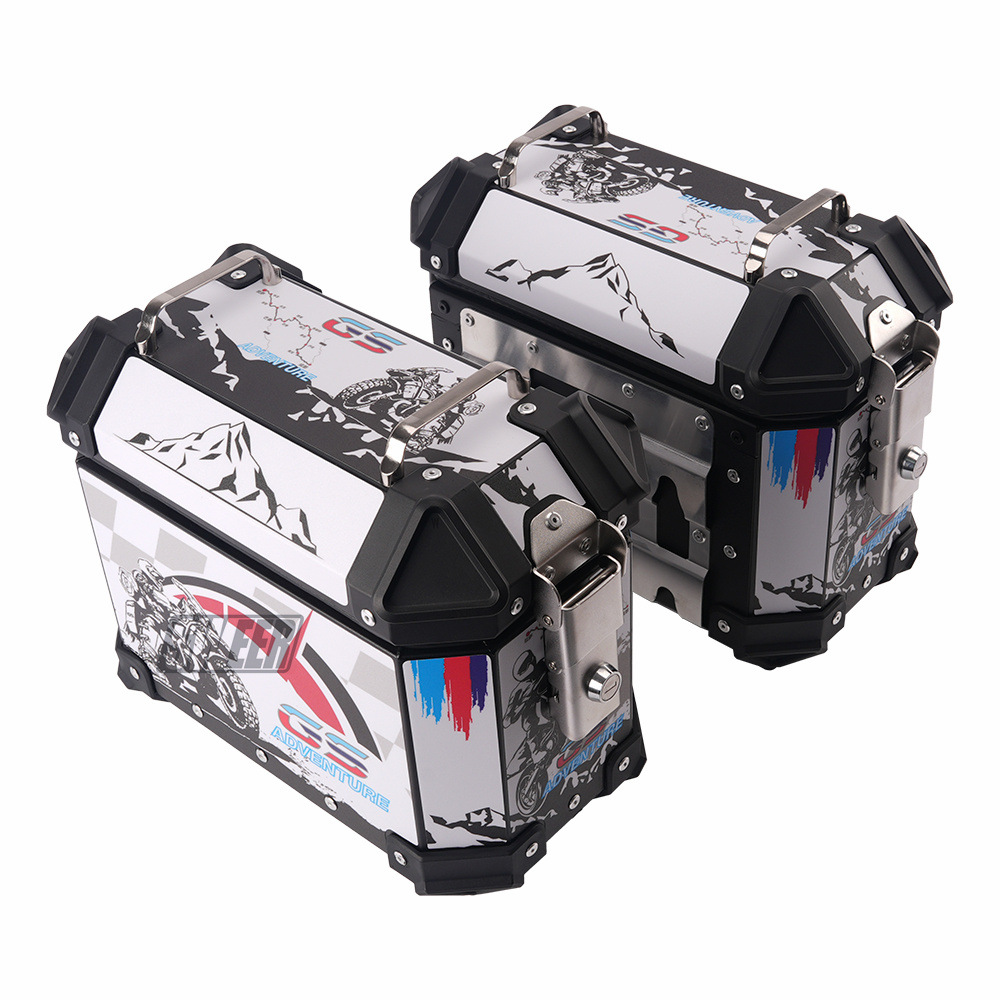 The New 18L Small-Capacity Motorcycle Aluminum Alloy Side Box Is Suitable for the Side Box and Trunk of the Niu Nine Electric Scooter