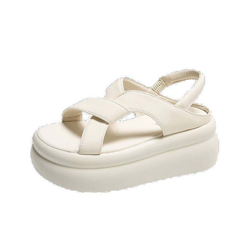 Fashionable lightweight sandals platform heels