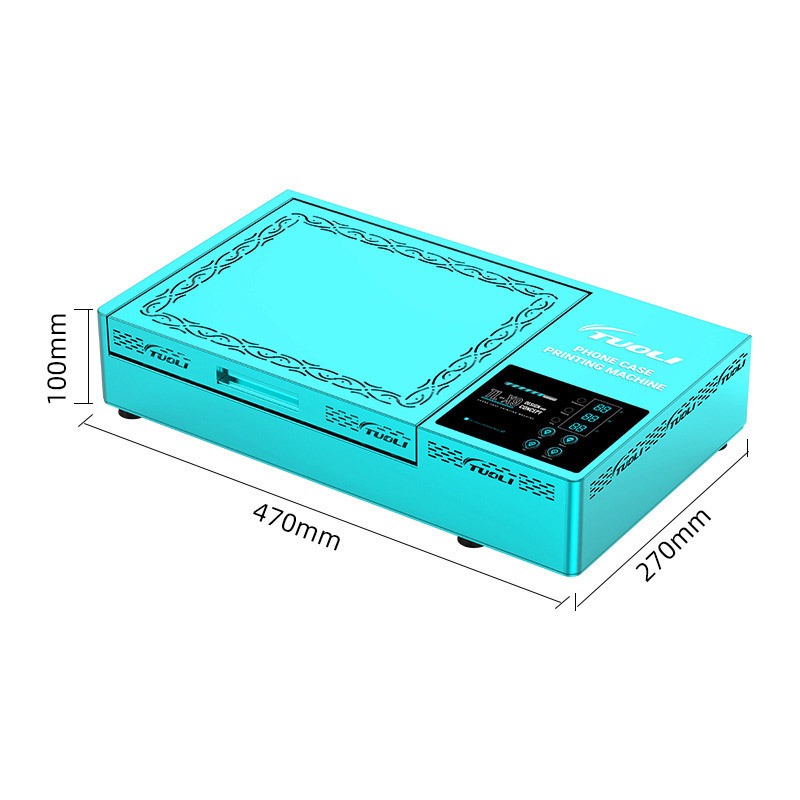Máquina de transferencia térmica 3D de caso de teléfono móvil Impresora de transferencia térmica DIY de caso de teléfono móvil Impresora de patrón DlY