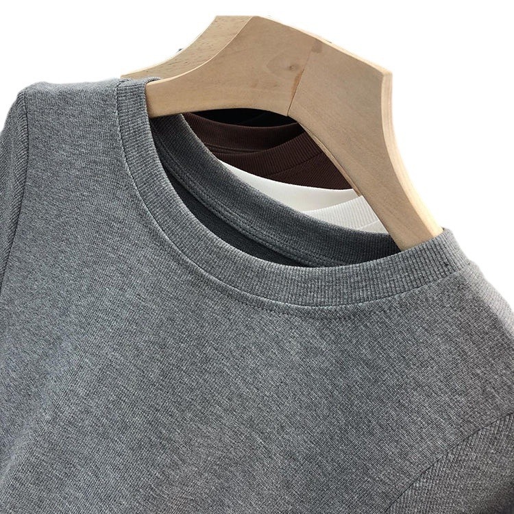 【多色オプション】高級純色マスクtシャツ女性半袖夏の新型修身がやせて見えるシャツの上着|undefined