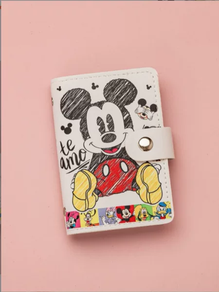 New original children's students animation compact cartoon film certificate 22 card card bag all-in-one bag