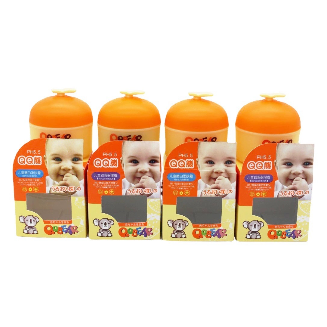 Детский крем для лица 55 г детский увлажняющий крем для кожи QQ медведь