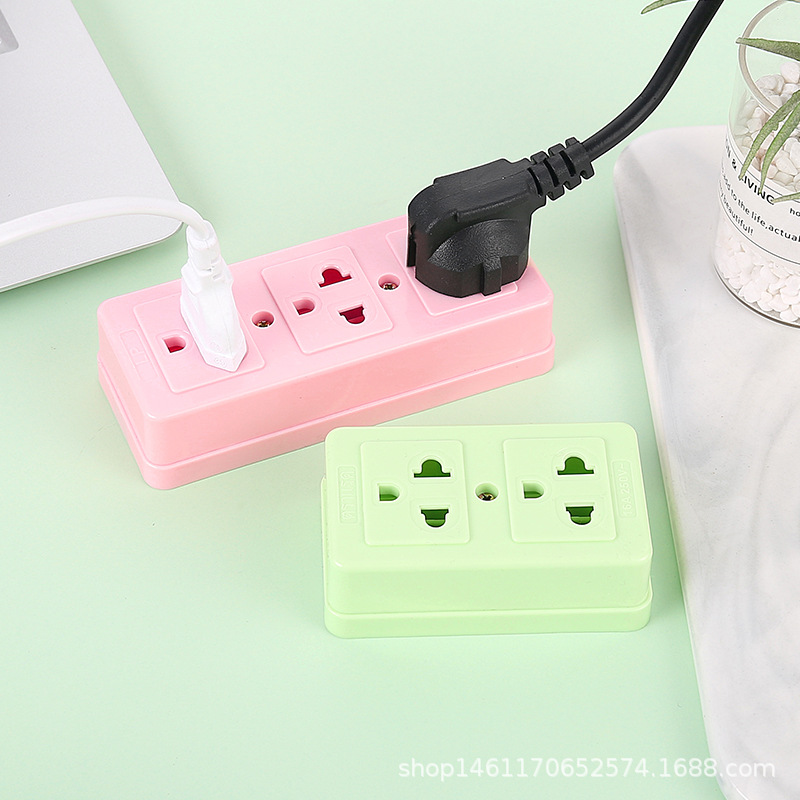 Placa de enchufe de cableado de comercio exterior de Seis hoyos de nueve hoyos enchufe de fila de comercio exterior Placa de enchufe especial de comercio exterior 6 hoyos 9 hoyos